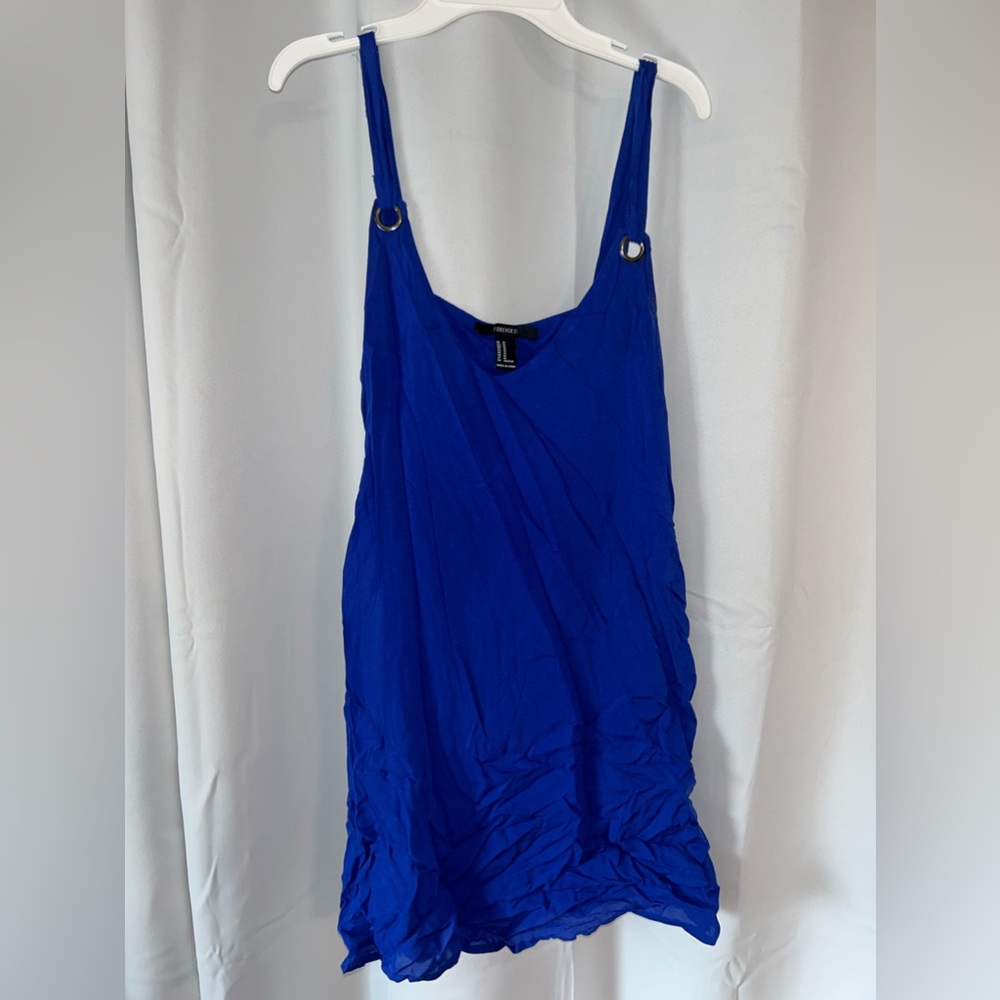 Royal blue forever 21 dress
